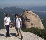 北漢山　白雲台　プッカン山　ペグゥンデ 登山