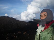 スラメット山　登山