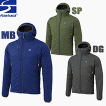 【美品】ドラウトポリゴン3 フーディ finetrack インサレーション Men's M レッド系】 Finetrack ( ファイントラック ) ドラウト