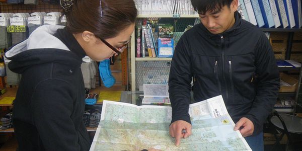 装備以外に山コースのご相談も!