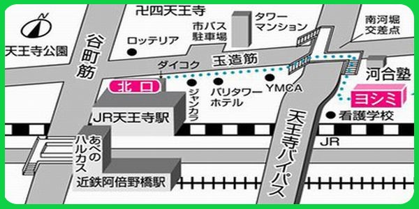 ヨシミスポーツへの道案内＆駐車場